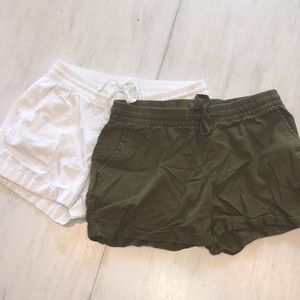Bundle of old navy linen shorts